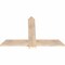 Ekena Millwork Eugene Smooth Timber Gable Bracket, Douglas Fir, 48"W x 32"H x 1 1/2"D x 5 1/2"F, 16/12 Pitch GBW048X32X0206EUG00SDF - alternate 2